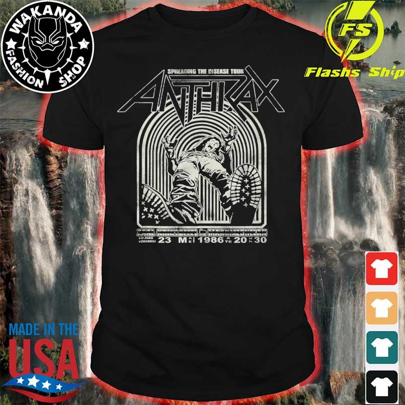 Anthrax Spreading The Disease shirt