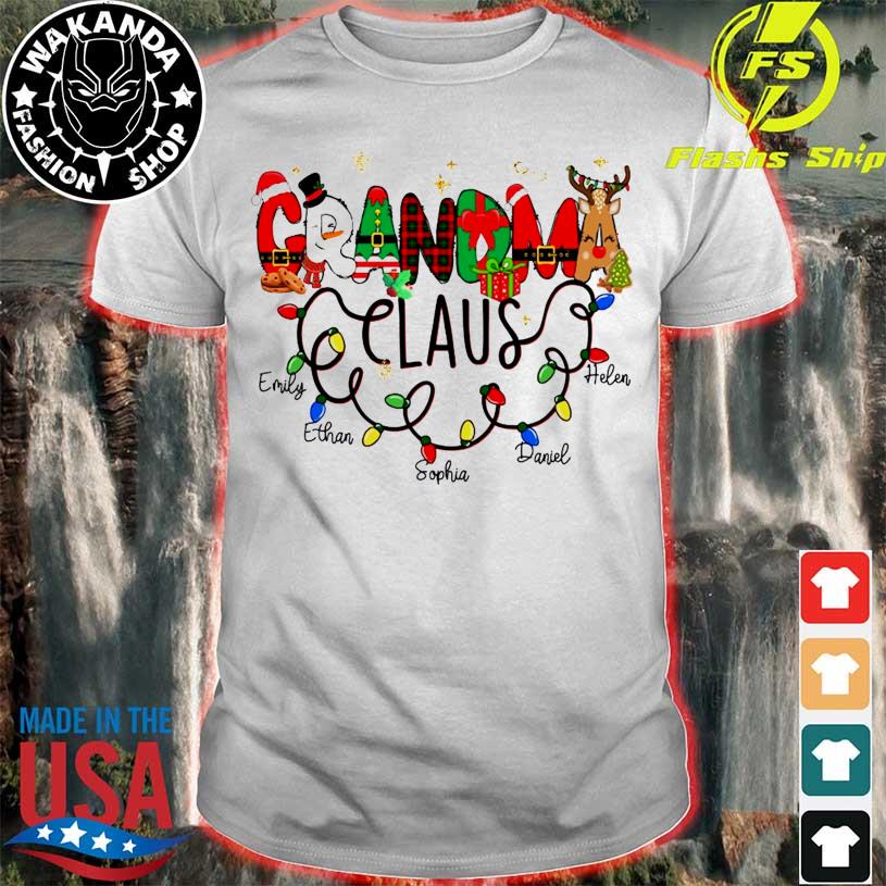 Custom Christmas Grandma Claus Shirt