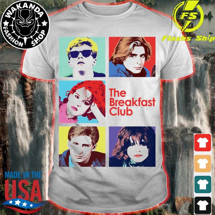 Retro The Breakfast Club Class Of 1985 Artwork Shirt