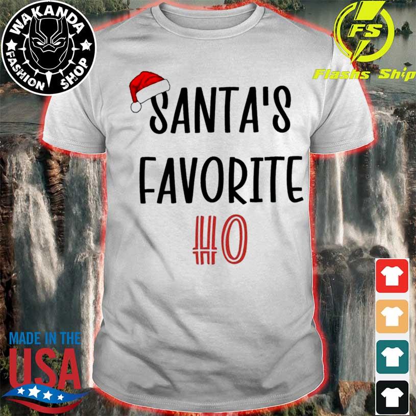Santa’s Favorite Ho Christmas Shirt