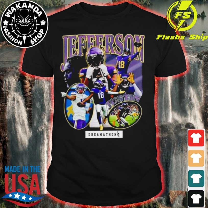 Justin Jefferson Dreams Shirt, Vintage Justin Jefferson T-shirt