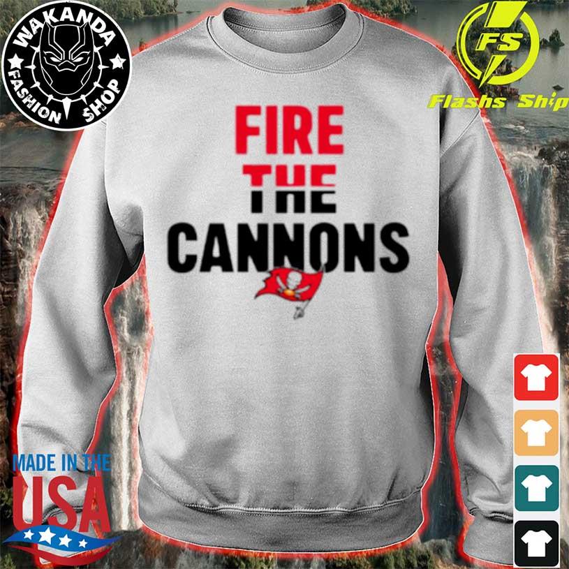 Fire The Cannons Logo Tampa Bay Buccaneers T-shirt, hoodie, sweater, long  sleeve and tank top