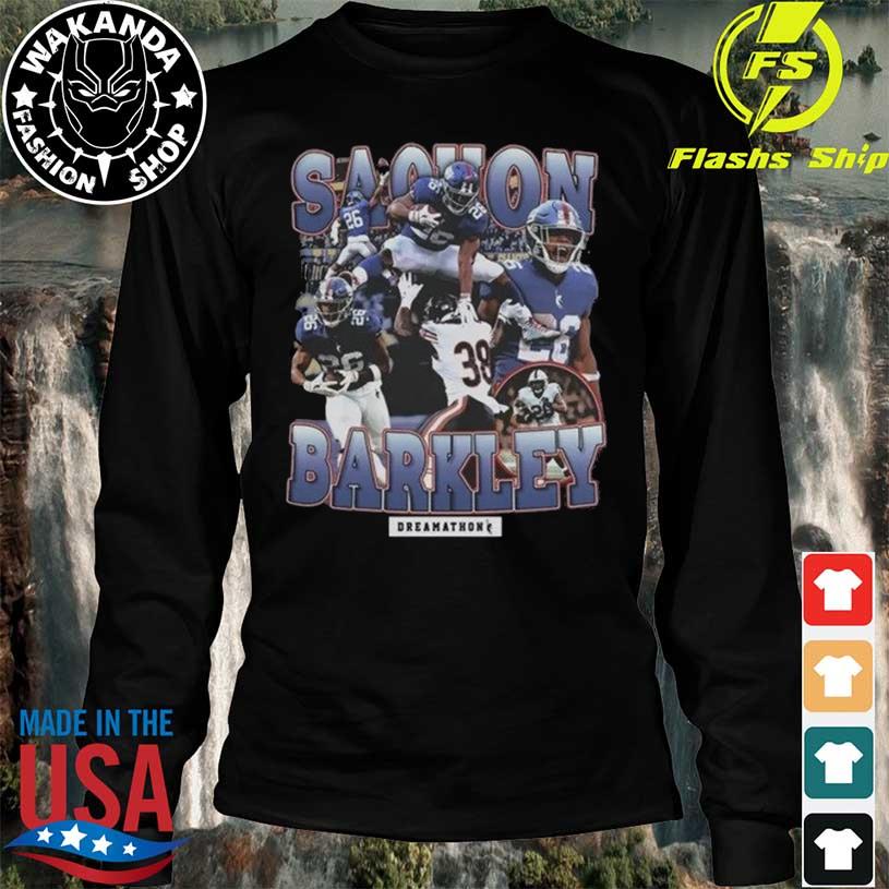 Official saquon Barkley Dreams Shirt Dreamathon-Unisex T-Shirt, hoodie,  sweater, long sleeve and tank top