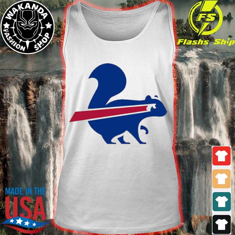 Top squirrel Buffalo Bills Logo shirt, hoodie, sweater, long