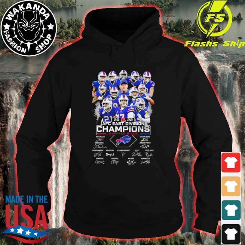 Buffalo Bills AFC East Division Champions Signatures Shirt, hoodie,  sweater, long sleeve and tank top