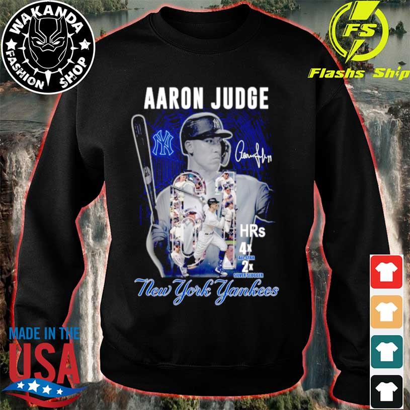 New York Yankees Aaron Judge HRs Signature Shirt,Sweater, Hoodie