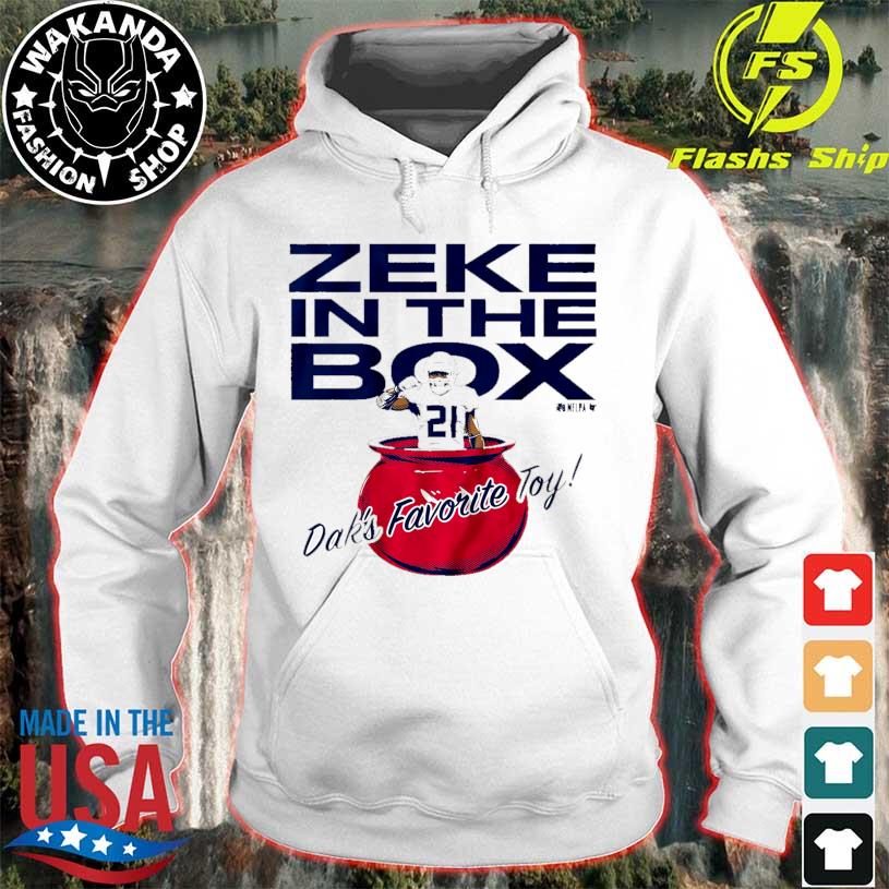 Ezekiel Elliott Dak Prescott Zeke in the box shirt, hoodie, sweater and long  sleeve