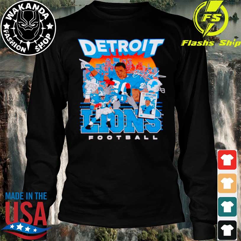 Detroit Lions football signature shirt, hoodie, sweater and long