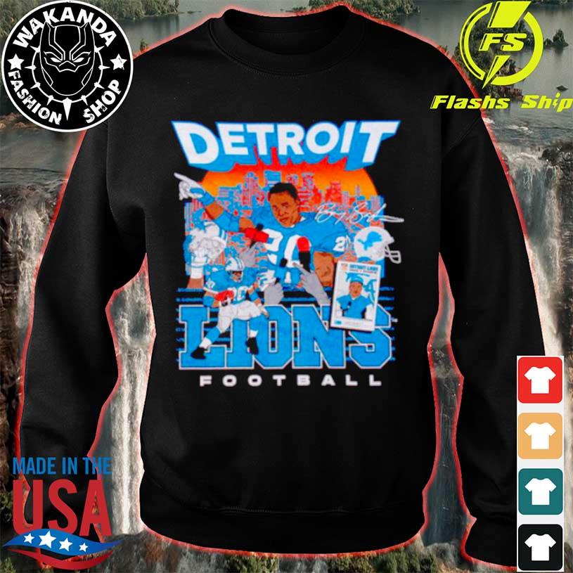 Barry Sanders Pride Of The Detroit Lions Signature Shirt, hoodie, sweater,  long sleeve and tank top