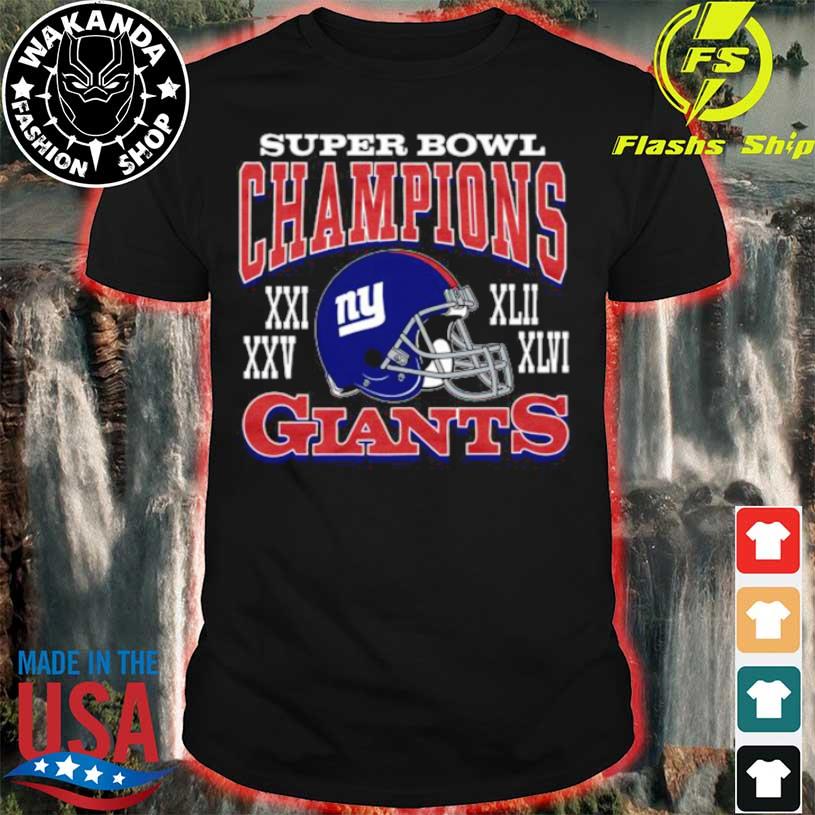 NEW YORK GIANTS SB GRIDIRON ROCKER '47 VINTAGE TUBULAR TEE