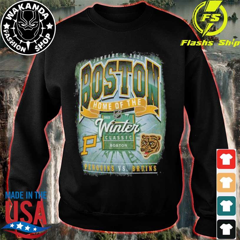 Boston Bruins '47 2023 NHL Winter Classic Rocker Vintage Tubular T