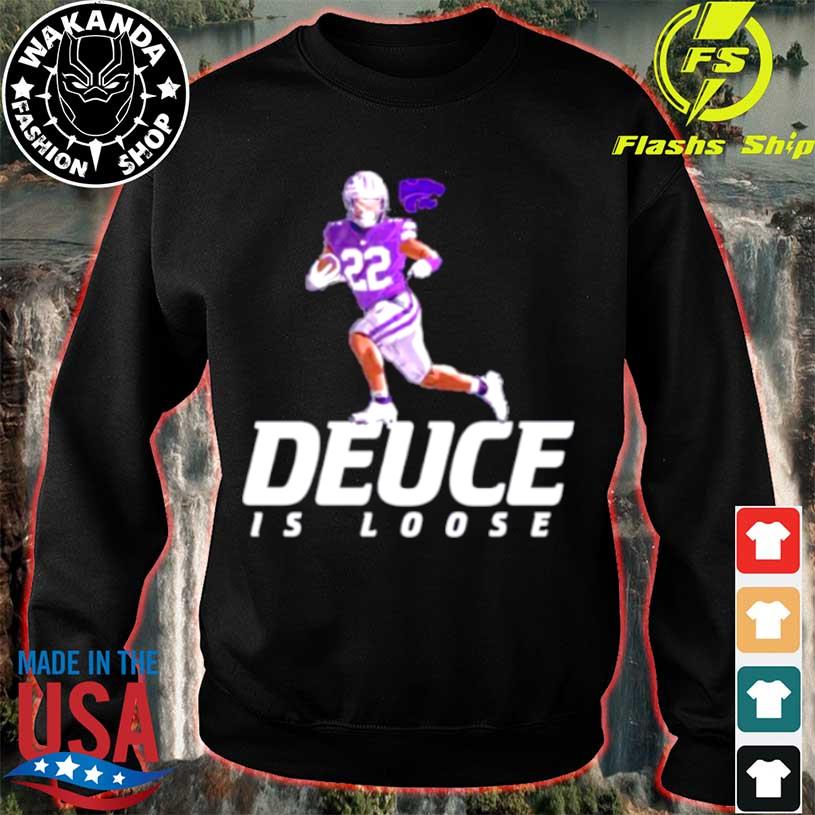 Deuce is loose Deuce Vaughn Kansas State Wildcats shirt - Freedomdesign