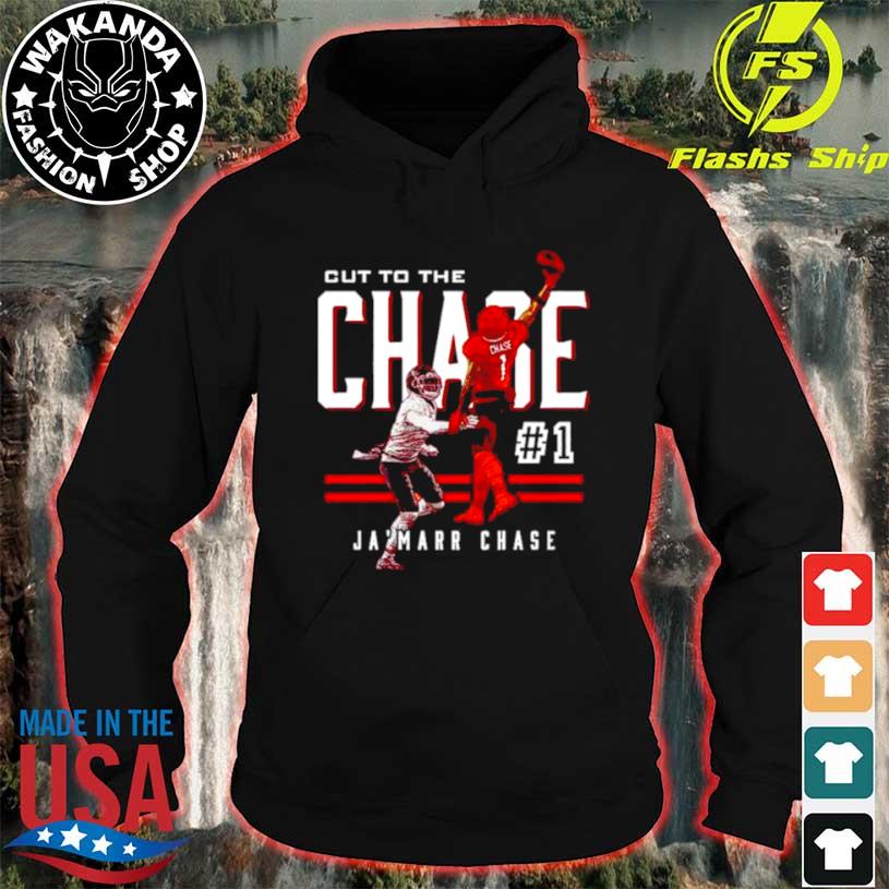 cut to the Chase Ja'Marr Chase Cincinnati Bengals one hand catch shirt