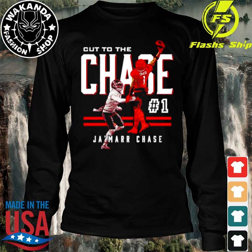 Cut to the Chase Ja'Marr Chase Cincinnati Bengals one hand catch shirt -  Freedomdesign