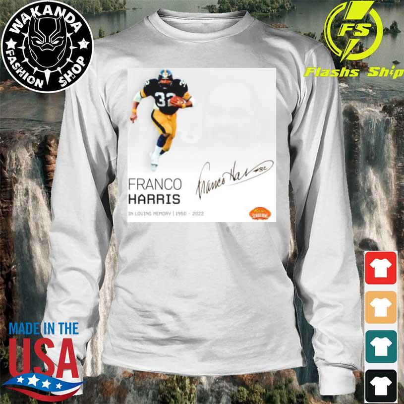 Franco Harris 32 Shirt, Immaculate Reception Long Sleeve Unisex Hoodie