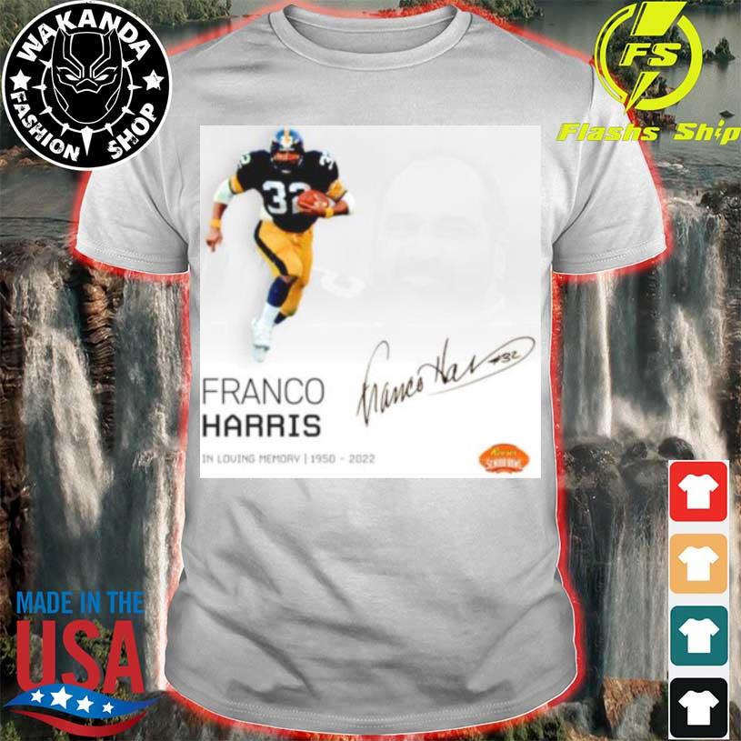 franco harris immaculate reception t shirt