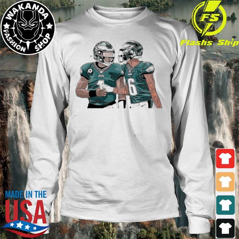 Jalen Hurts And Devonta Smith Philadelphia Eagles Football Shirt, hoodie,  sweater, long sleeve and tank top