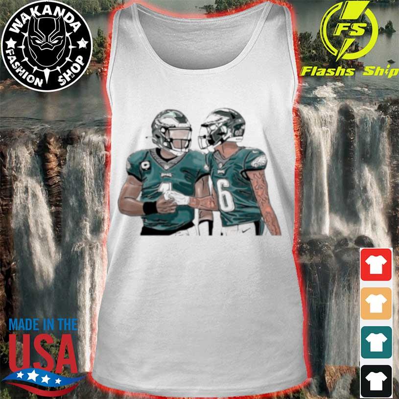 Jalen hurts and devonta smith philadelphia eagles football shirt, hoodie,  sweater, long sleeve and tank top