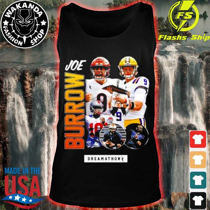 Official joe burrow dreamathon cincinnatI bengals NFL T-shirt, hoodie,  sweater, long sleeve and tank top