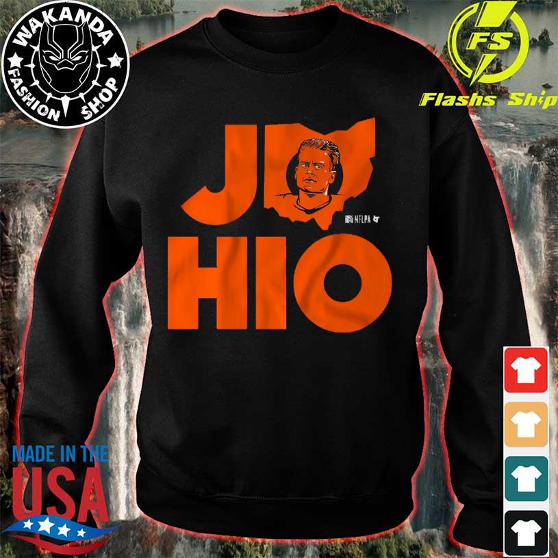 Joe Burrow Jo-Hio funny T-shirt, hoodie, sweater, long sleeve and