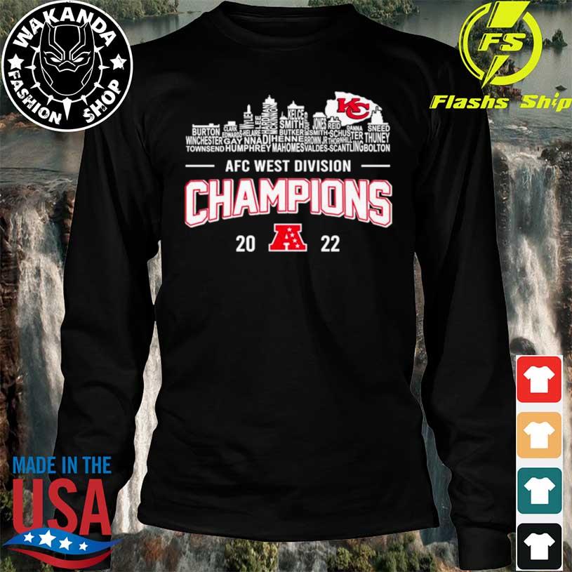 Conquered The West Kansas City Chiefs 2022 Afc West Division Champions Shirt,  hoodie, sweater, long sleeve and tank top