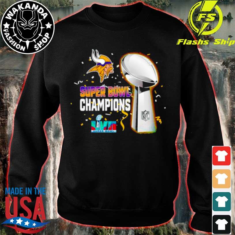 Minnesota Vikings Super Bowl Lvii 2023 Champions shirt, hoodie