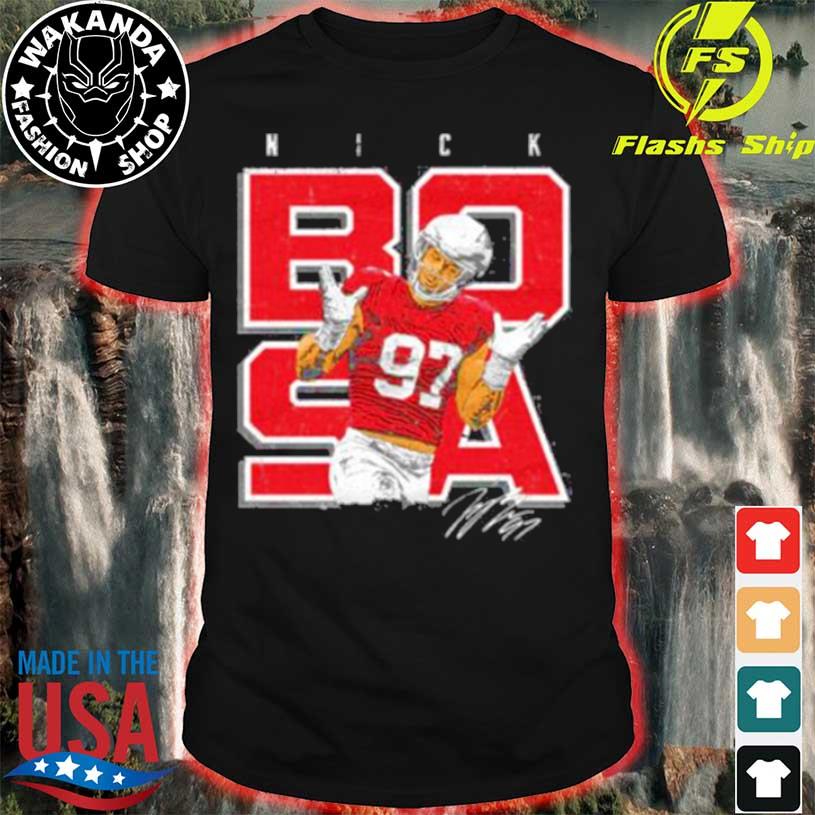 Official nick Bosa San Francisco 49ers shrugs shirt, hoodie