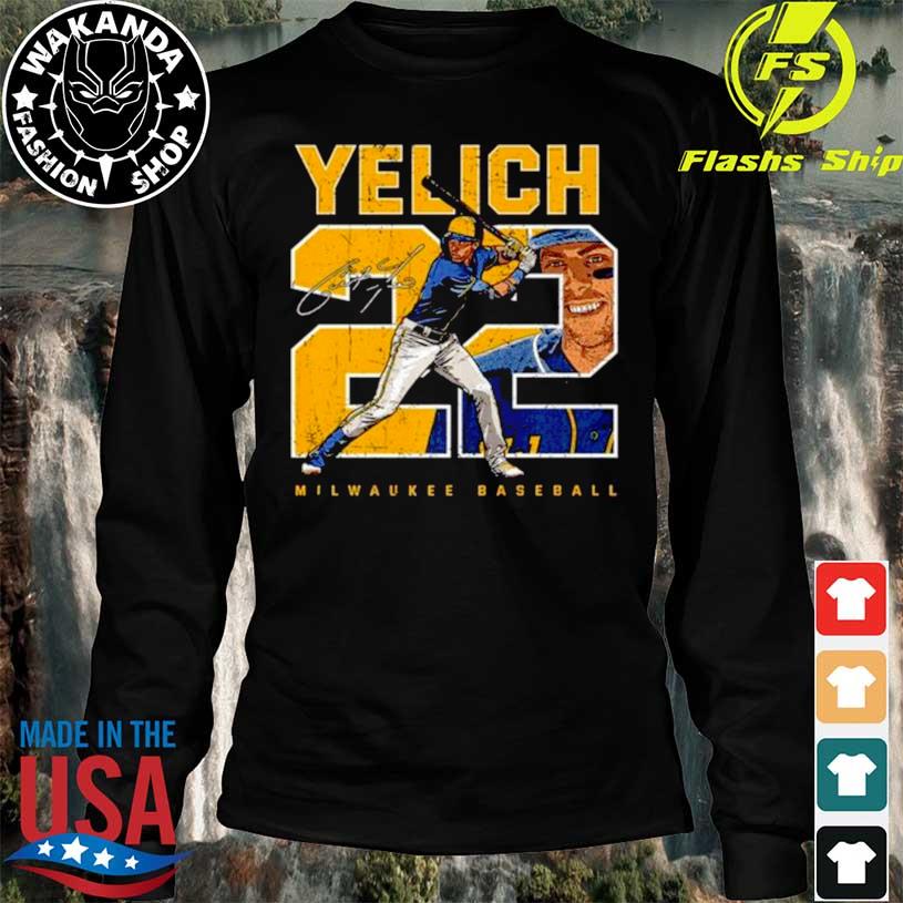 Christian yelich signature series T-shirt, hoodie, sweater, long