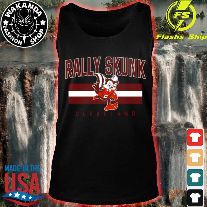 Official logo cleveland rally skunk shirt, hoodie, sweater, long sleeve and  tank top