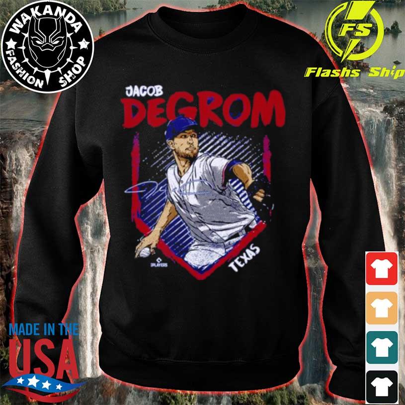 Official Jacob degrom Texas base signature T-shirt, hoodie, tank top,  sweater and long sleeve t-shirt