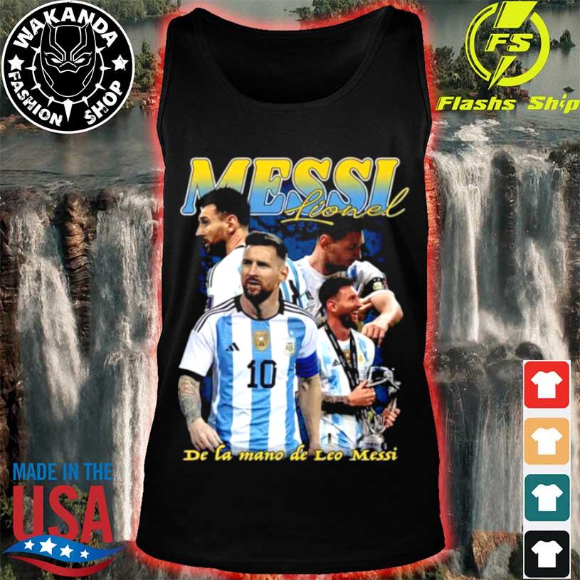 Lionel Messi Vintage Bootleg Champion World Cup Champion 2022