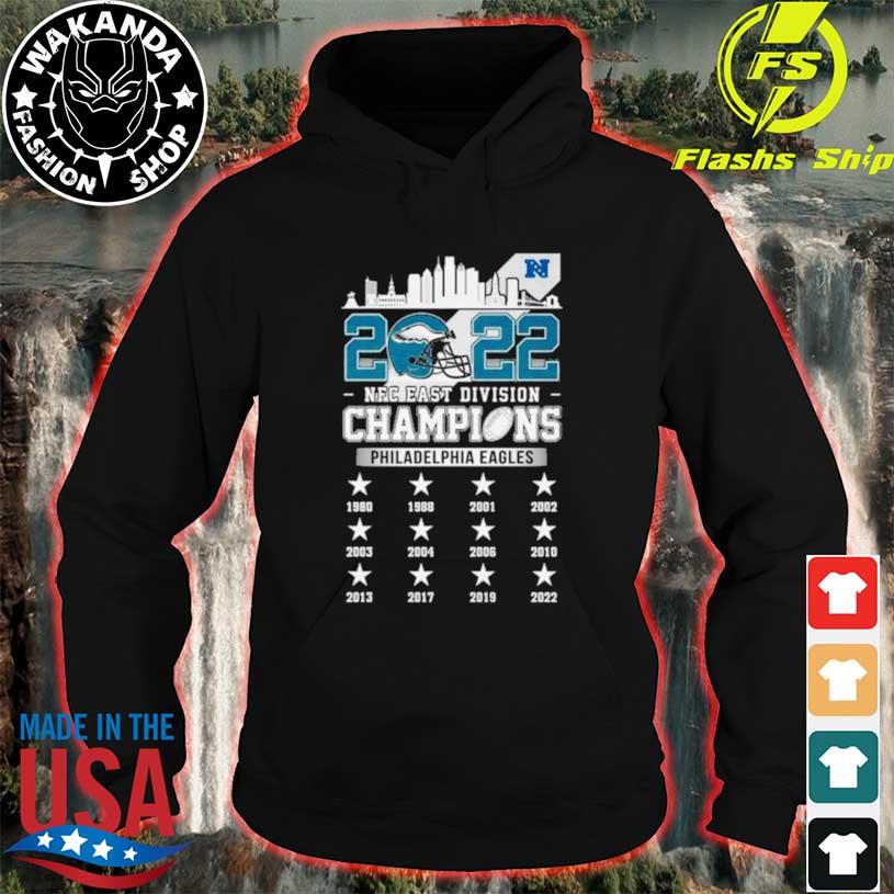 Philadelphia Eagles NFC East division champions 2022 shirt, hoodie,  sweater, long sleeve and tank top