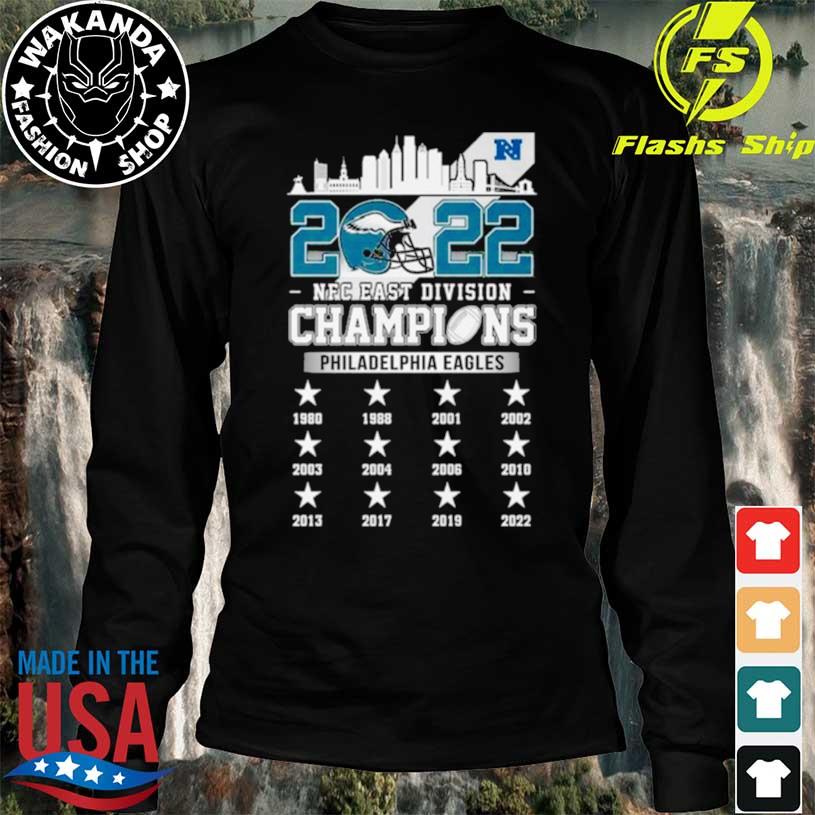 Philadelphia eagles 2022 nfc east division champions 1980 2022 shirt