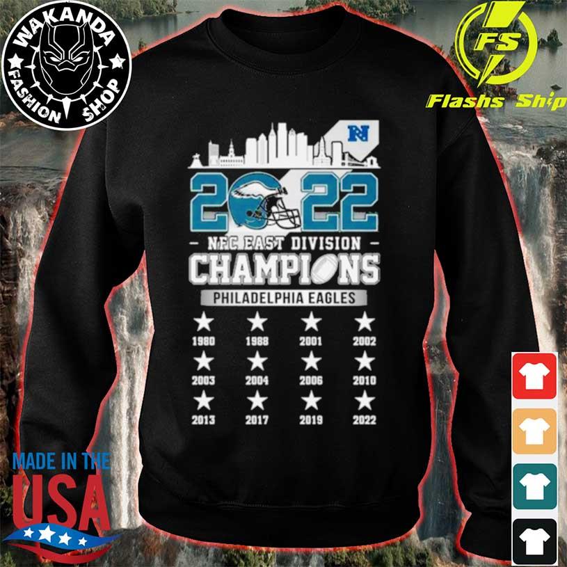 Philadelphia Eagles 2022 NFC East Division Champions Shirt, hoodie,  sweater, long sleeve and tank top