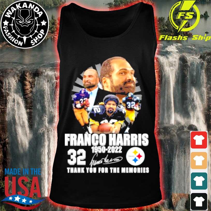 Official Franco Harris 32 1950-2022 Pittsburgh Steelers Signature