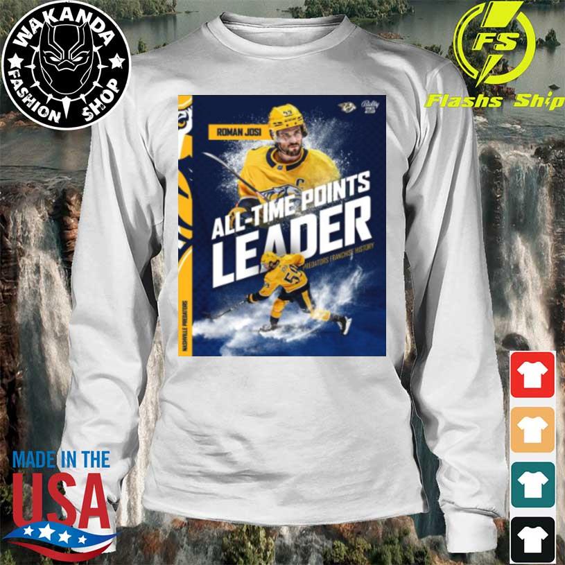 Roman Josi All time Points Leader Shirt - Limotees