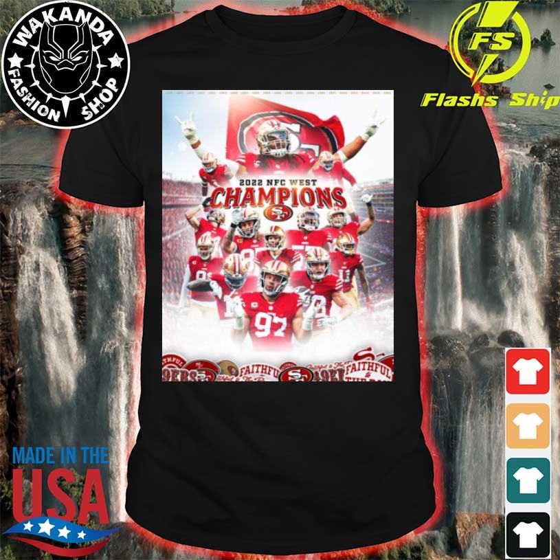 San Francisco 49ers 2022 NFC west champions shirt, hoodie, sweater