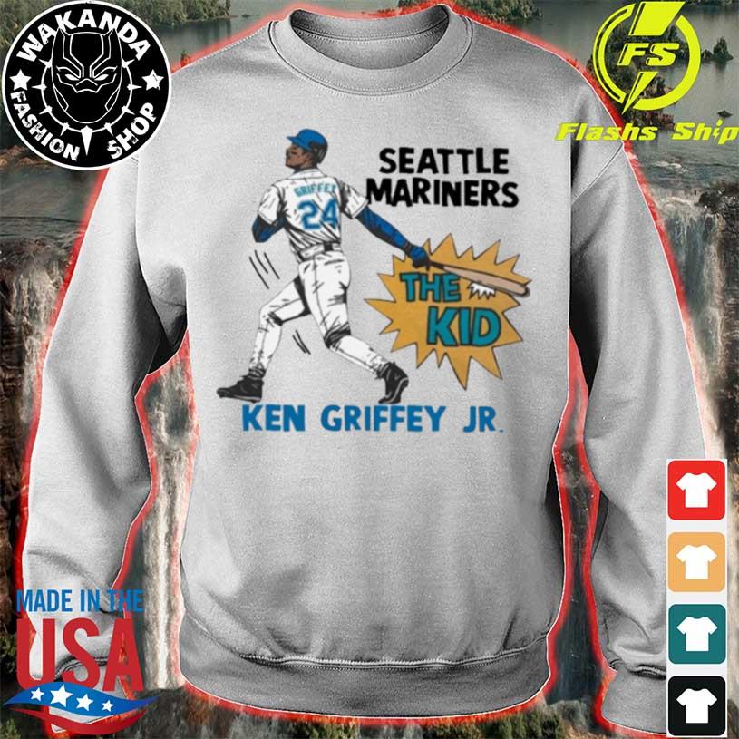 Official Seattle mariners ken griffey jr. retro shirt, hoodie, sweater,  long sleeve and tank top