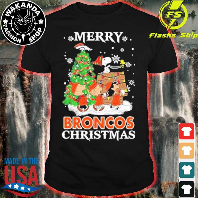 Denver Broncos Snoopy Lover Christmas Shirt - Freedomdesign