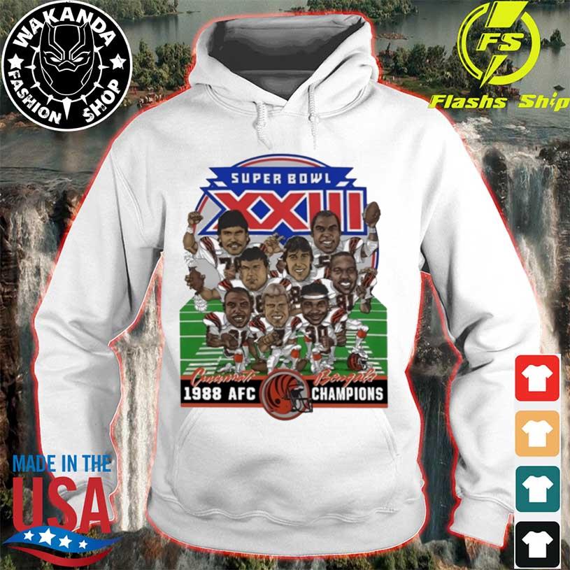 Super Bowl XXIII Cincinnati Bengals 1988 AFC Champions shirt, hoodie,  sweater, long sleeve and tank top