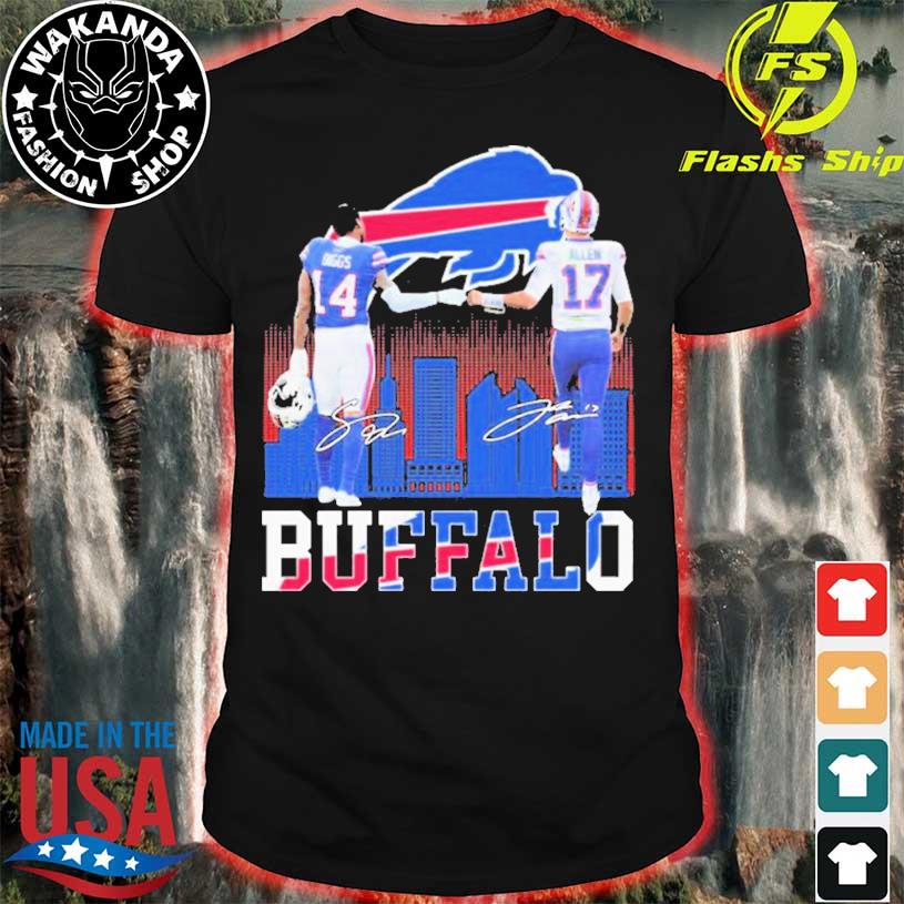 Josh Allen and Stefon Diggs Buffalo Bills signatures Shirt, hoodie,  sweater, long sleeve and tank top