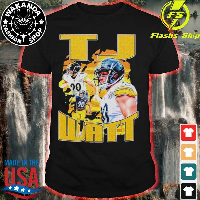 TJ Watt Vintage Pittsburgh Steelers Shirt, hoodie, sweater, long