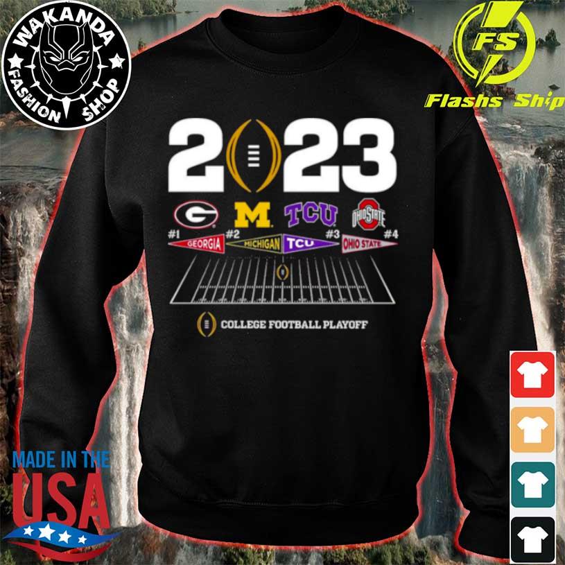 College Football Playoffs 4 Team Long Sleeve Shirt - Everything