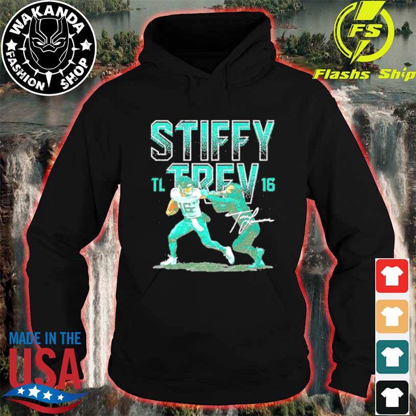 Jacksonville Trevor Lawrence stiff arm shirt, hoodie, sweater, long sleeve  and tank top