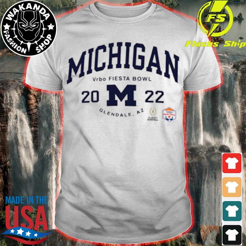 University of Michigan Football White Graphic Tee