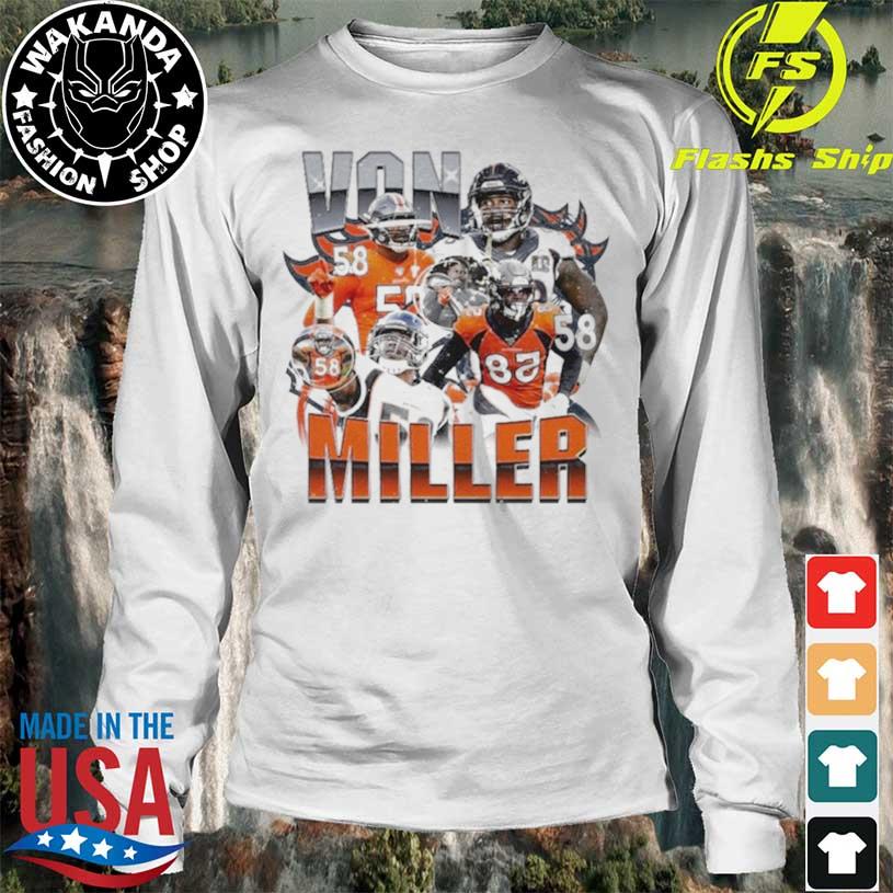 Von Miller Denver Broncos Vintage 2022 Shirt