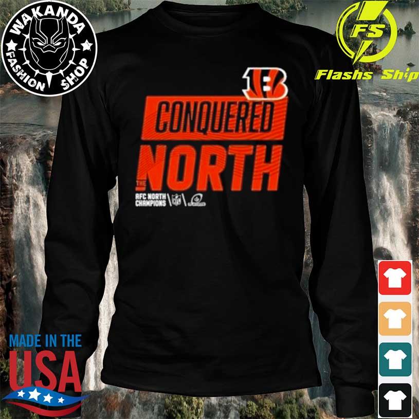 Cincinnati bengals conquered north nike shirt