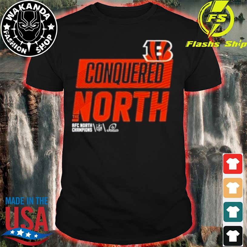 Cincinnati Bengals Conquered the North AFC North Champions 2022 shirt,  hoodie, sweater, long sleeve and tank top