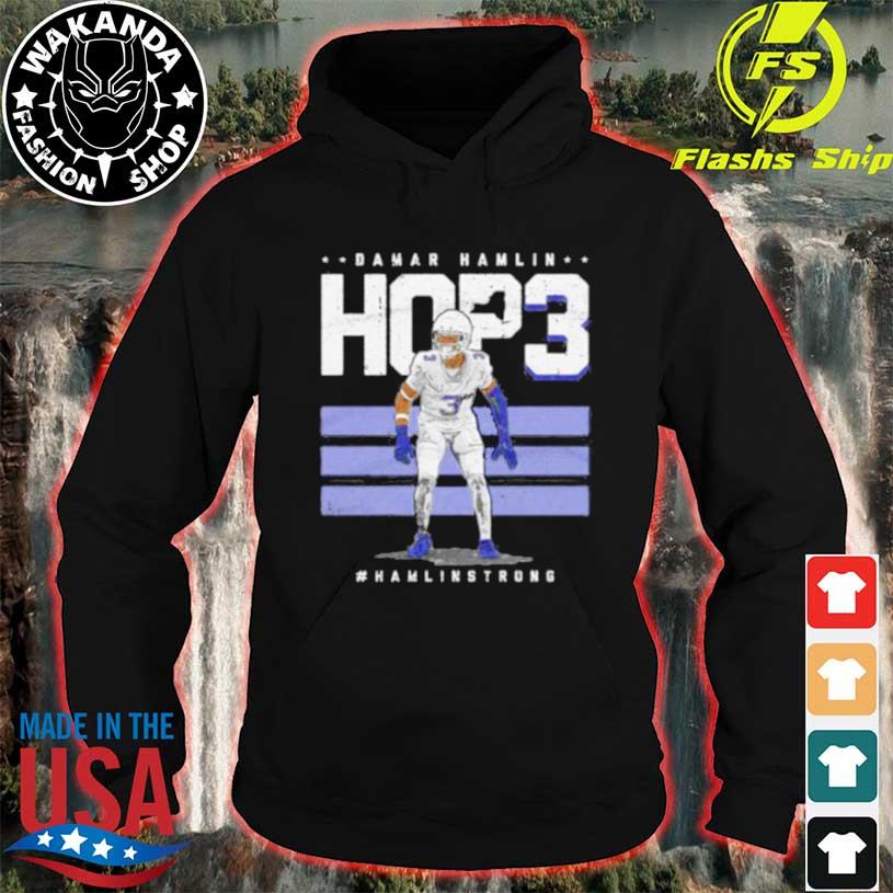 Official Damar hamlin hop3 hamlin strong shirt, hoodie, sweater, long  sleeve and tank top