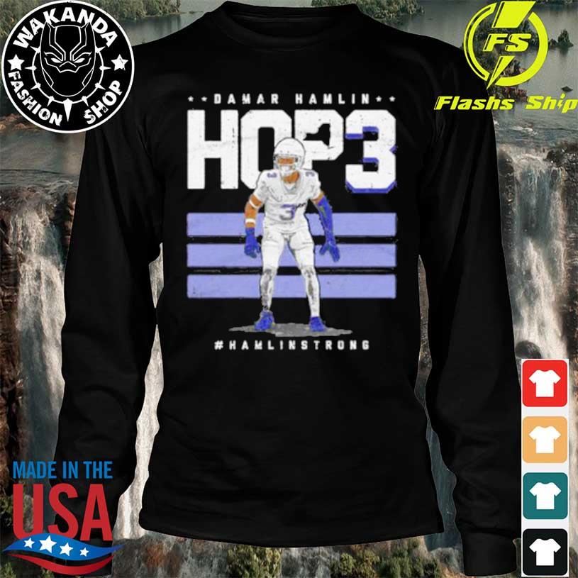 Damar Hamlin hop3 Hamlin strong shirt, hoodie, sweater, long sleeve and  tank top